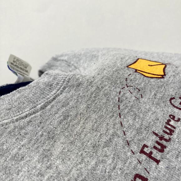 College Kids Oberlin Future Graduate Crewneck Sweatshirt - Gray - 6M - Picture 6 of 7